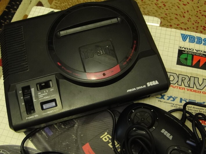 Первая версия Sega Mega Drive