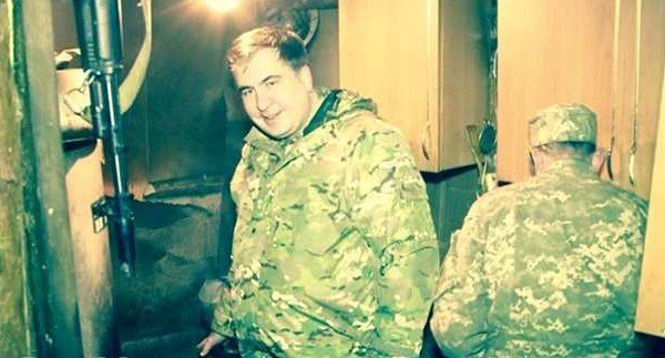 В отношении Саакашвили начато расследование: его видео из зоны «АТО» тянет на несколько статей УК