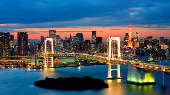 16. Радужный мост в Токио
