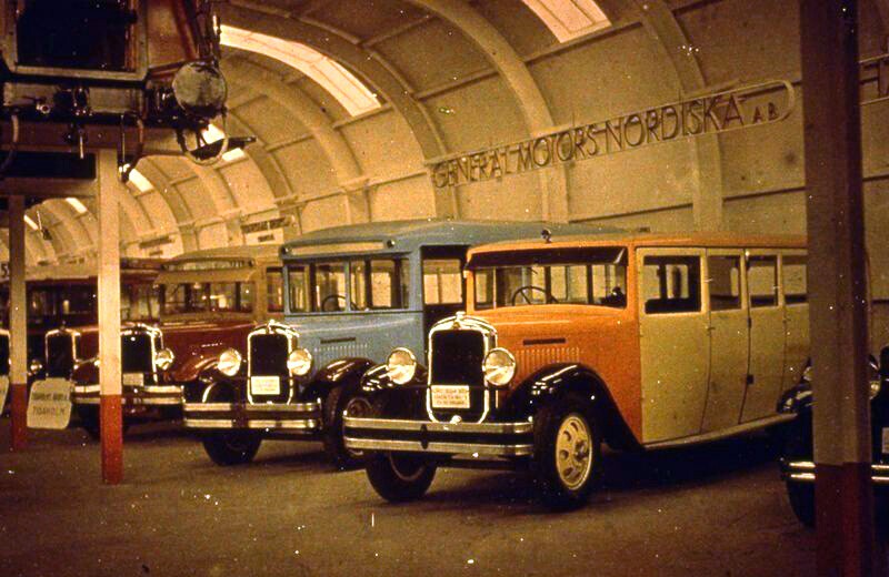 Автобусы в Стокгольме, 1930: