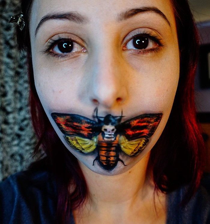 Бабочка на губах