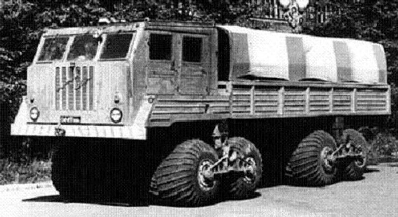 7. Советский аналог НАМИ-094 (ЭТ-8). (1963 – 1964 гг.) - почти точная копия "Терракруизера"