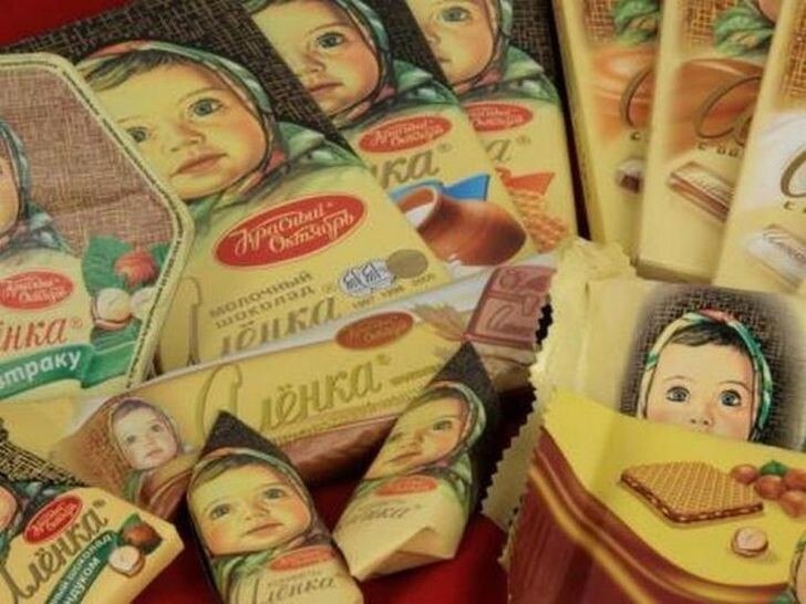 Самая известная «Алёнка», или история девочки с шоколадной обёртки