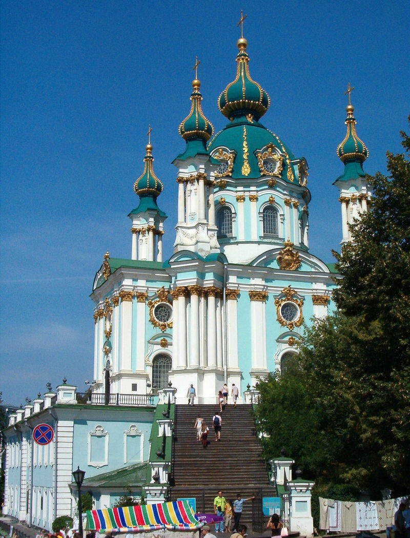 Андреевская церковь, в которую шли венчаться Проня и Свирид Петрович