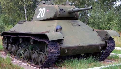 Легкий танк Т-50
