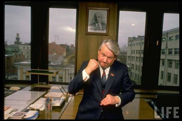 Борис Ельцин - для журнала LIFE