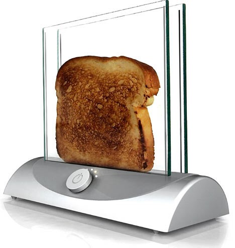 7. Прозрачный тостер 