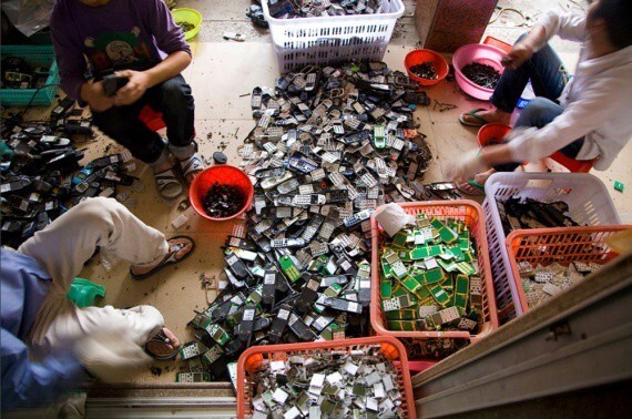 Чёрный рынок электронного мусора