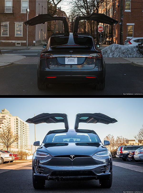 Tesla Model X: обзор удивительной машины