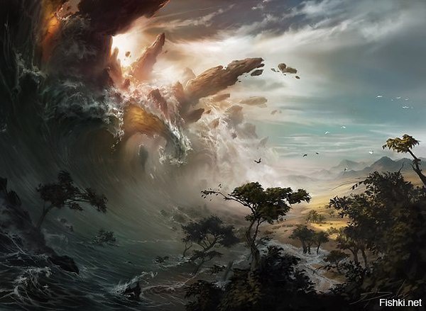 Сэм Бёрли (Sam Burley) молодой, талантливый художник в стиле фэнтези и его ра...