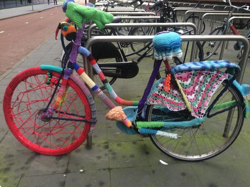 Велосипед бабушки 