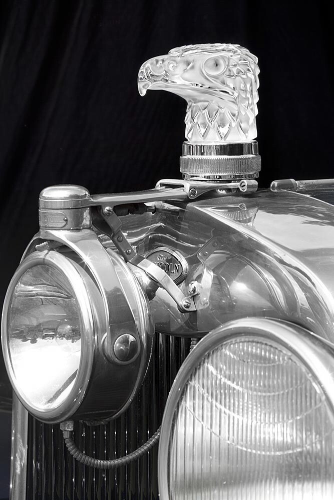 Lincoln 7 Passenger Limosine '1928. Работа Рене Лалика
