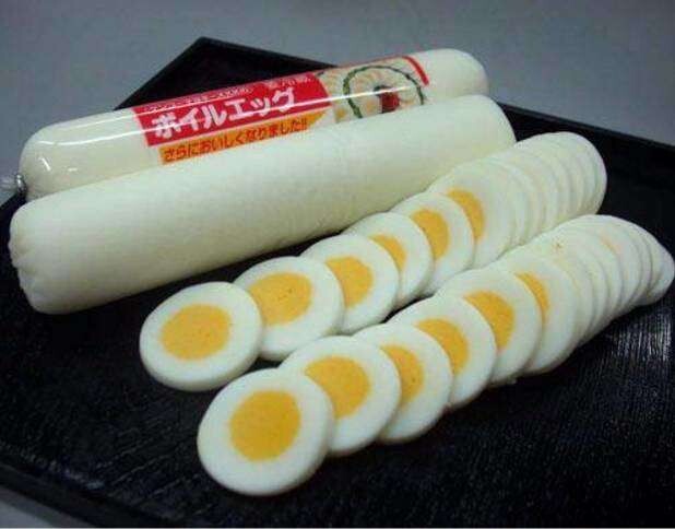 20. Колбаска из искусственных яиц  
