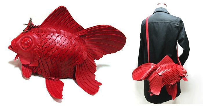 Как поймать за хвост золотую рыбку? Купить себе сумочку от японского модельера Iwakiri