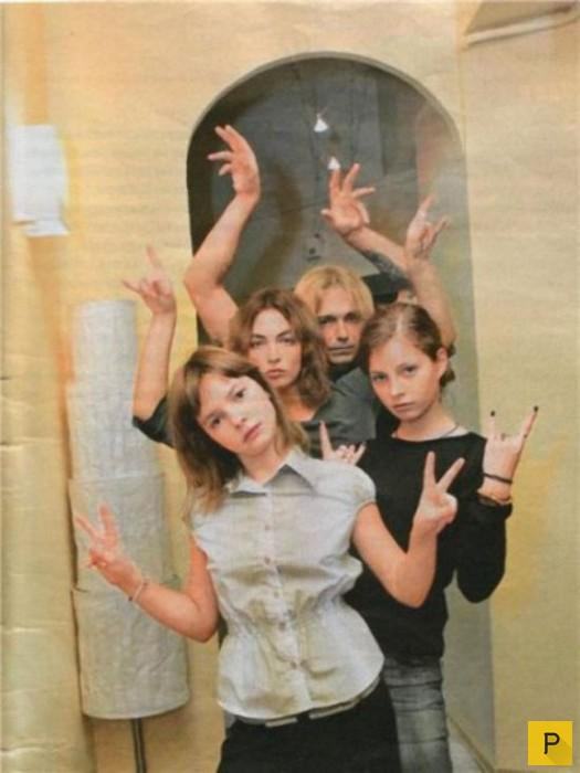Константин Кинчев с женой и дочерьми