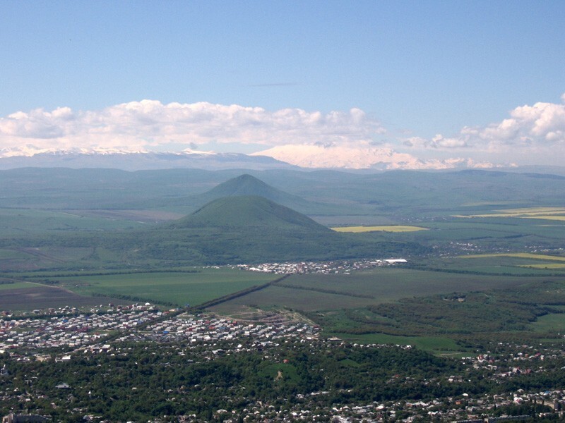 Горы Пятигорска очень похожи на терриконы