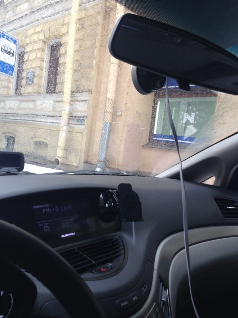 Нестандартная идея для видеонаблюдения в автомобиле