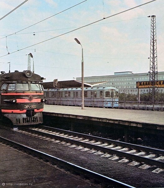Станция Ждановская середины 70-х годов...