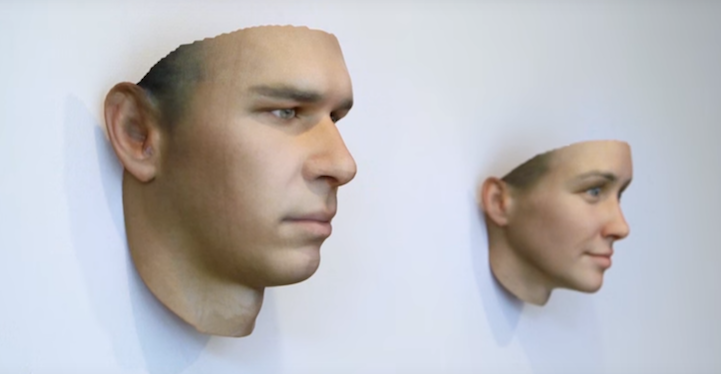 Реалистичные маски на основе образцов ДНК из выброшенной жевательной резинки и окурков сигарет 