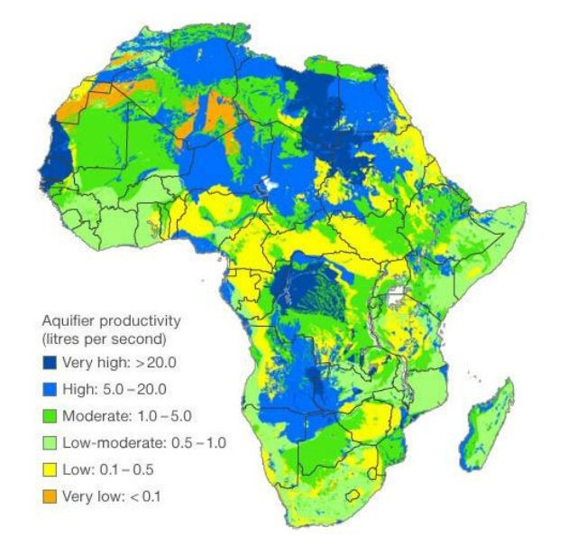 Под поверхностью Африки обнаружены огромные запасы воды