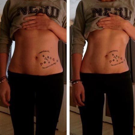 Девушки делятся фотографиями своего 'похудения' за 30 секунд в стиле до и после