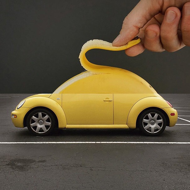 3. Машина + банан