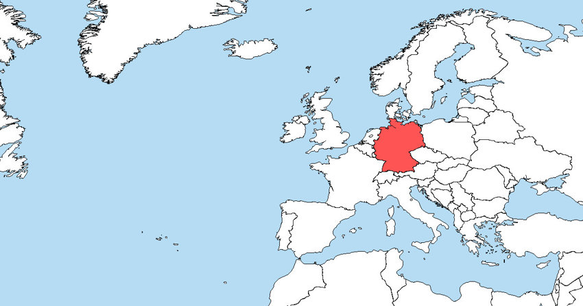 Какая страна выделена на карте?