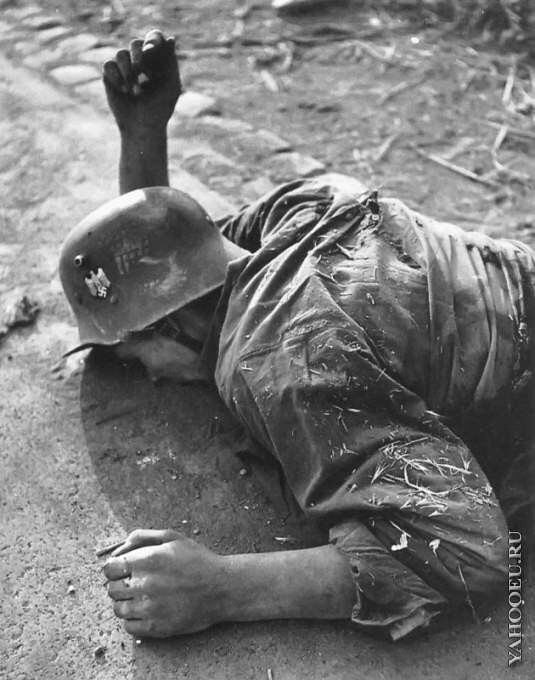 29. Тело немецкого солдата. Сражение за Рим, 1944 год