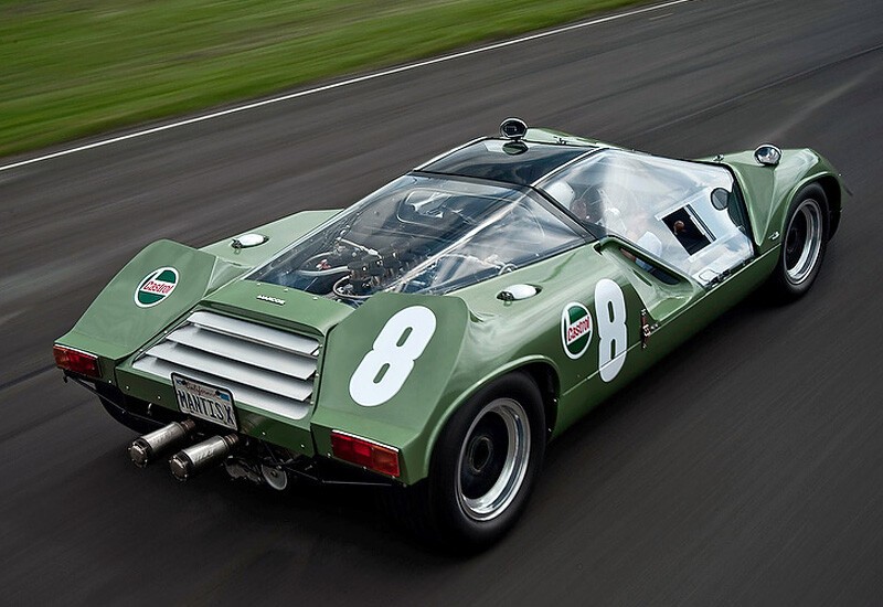 Гоночный британский автомобиль 1968 года - Marcos Mantis XP