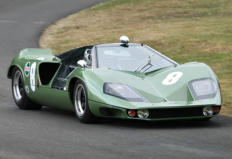 Гоночный британский автомобиль 1968 года - Marcos Mantis XP