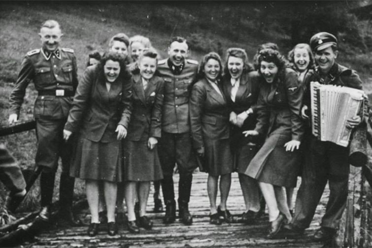 Сотрудники Освенцима на отдыхе