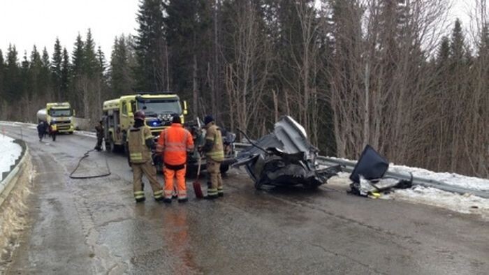 Один человек погиб в ДТП с танком в Норвегии