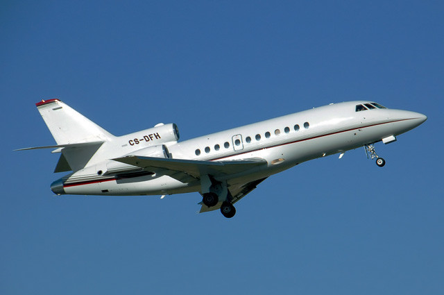 10. The Dassault Falcon 900  (33 млн долларов)