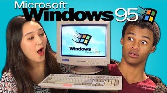 Реакция американских подростков на Windows 95