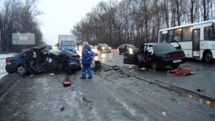 Авария дня. Между Рязанью и Рыбном погибли 5 человек