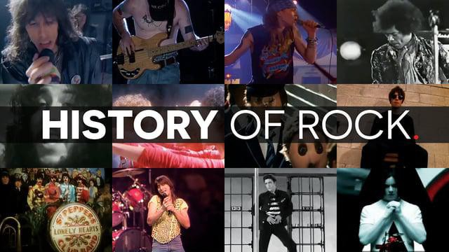 15-минутная история рок музыки, стилизованная под новостную ленту Facebook! 