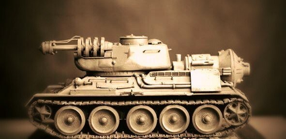 Т-34-85 Э (Танк Тесла)