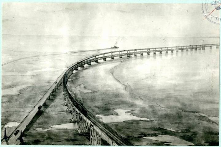 Грандиозный проект Керченского моста 1949 года