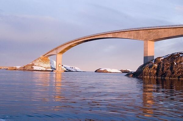 Атлантическая дорога (The Atlantic Ocean Road), Норвегия