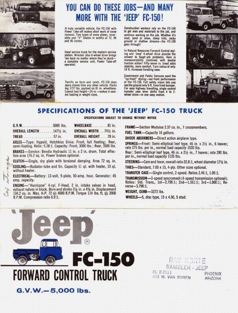 Американская "буханка" Jeep FC