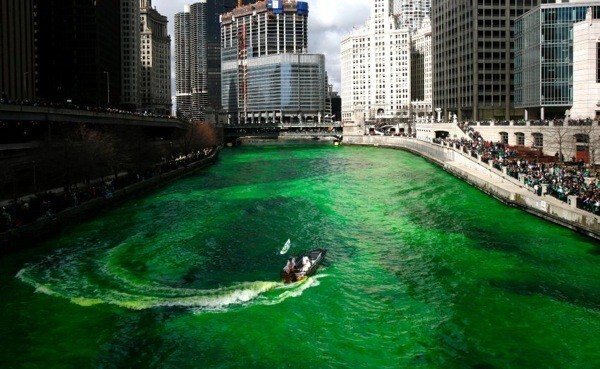 Зеленая река в США