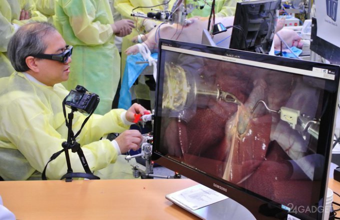 Робот-хирург полностью помещается в теле пациента 