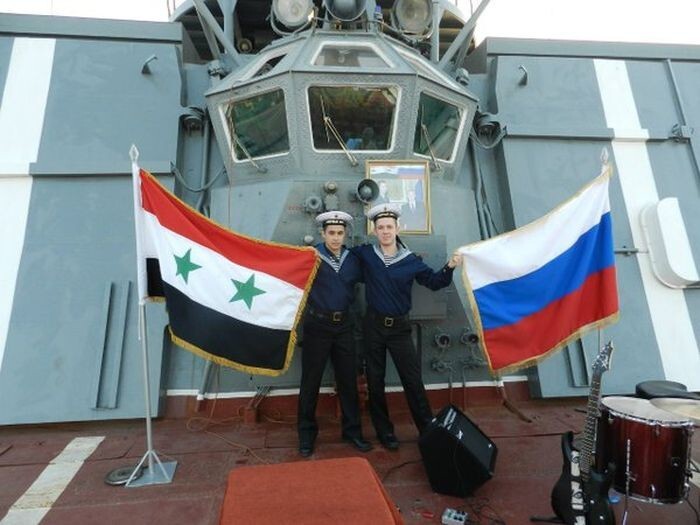 Российские военнослужащие в Сирии 