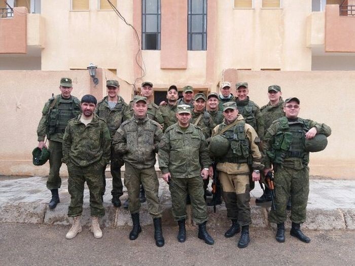 Российские военнослужащие в Сирии 