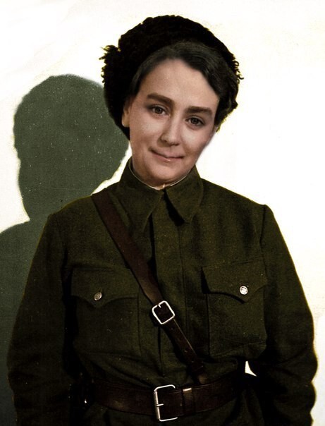 Портрет советского военного фотокорреспондента Натальи Федоровны Боде (1914—1996)