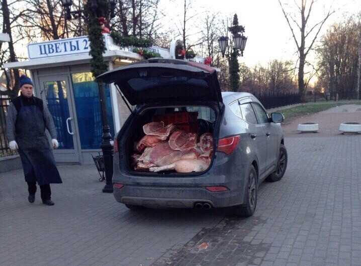 Ничего необычного, просто доставка мяса в Санкт-Петербурге 