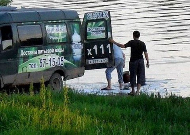 Когда ехать на склад за водой нет времени 