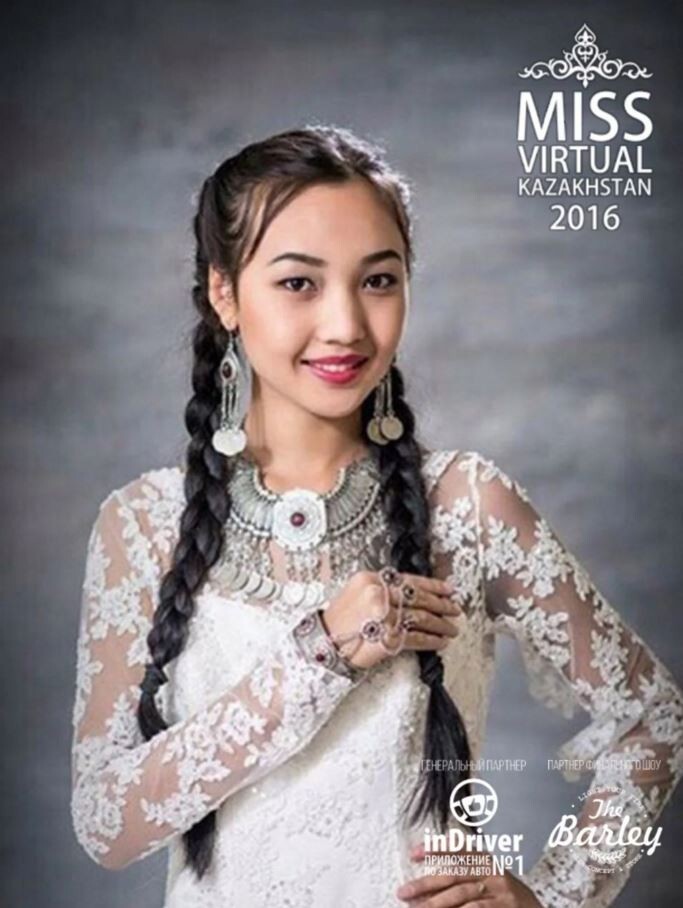 Шымкент: Тольтаева Акбота, 18 лет - Miss Virtual Shymkent
