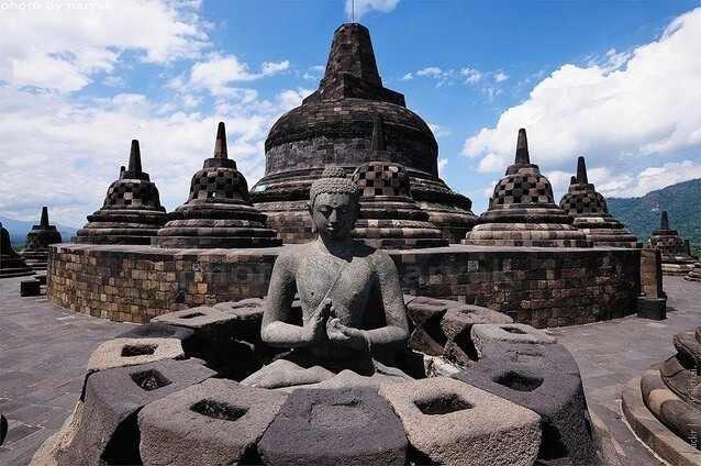 4. Храм Боробудур (Индонезия)