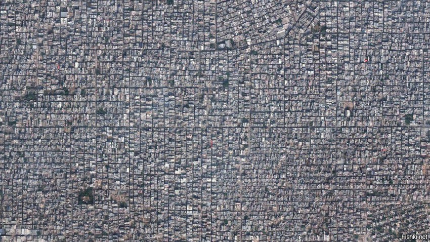 Город Дели (Индия) вид с верху